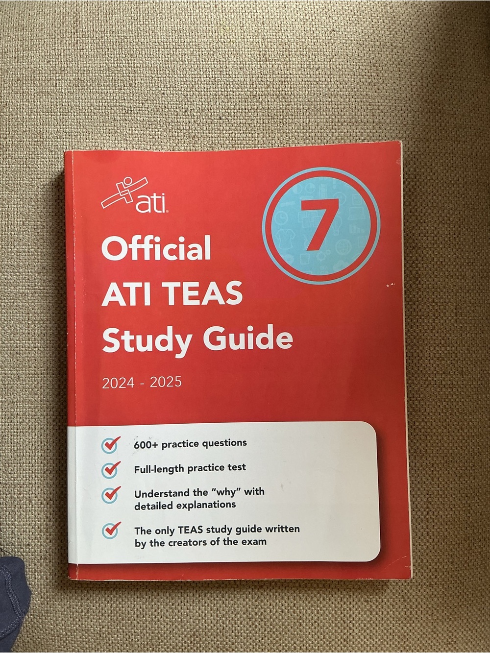 Official TEAS Study Guide 2024-2025 – Red